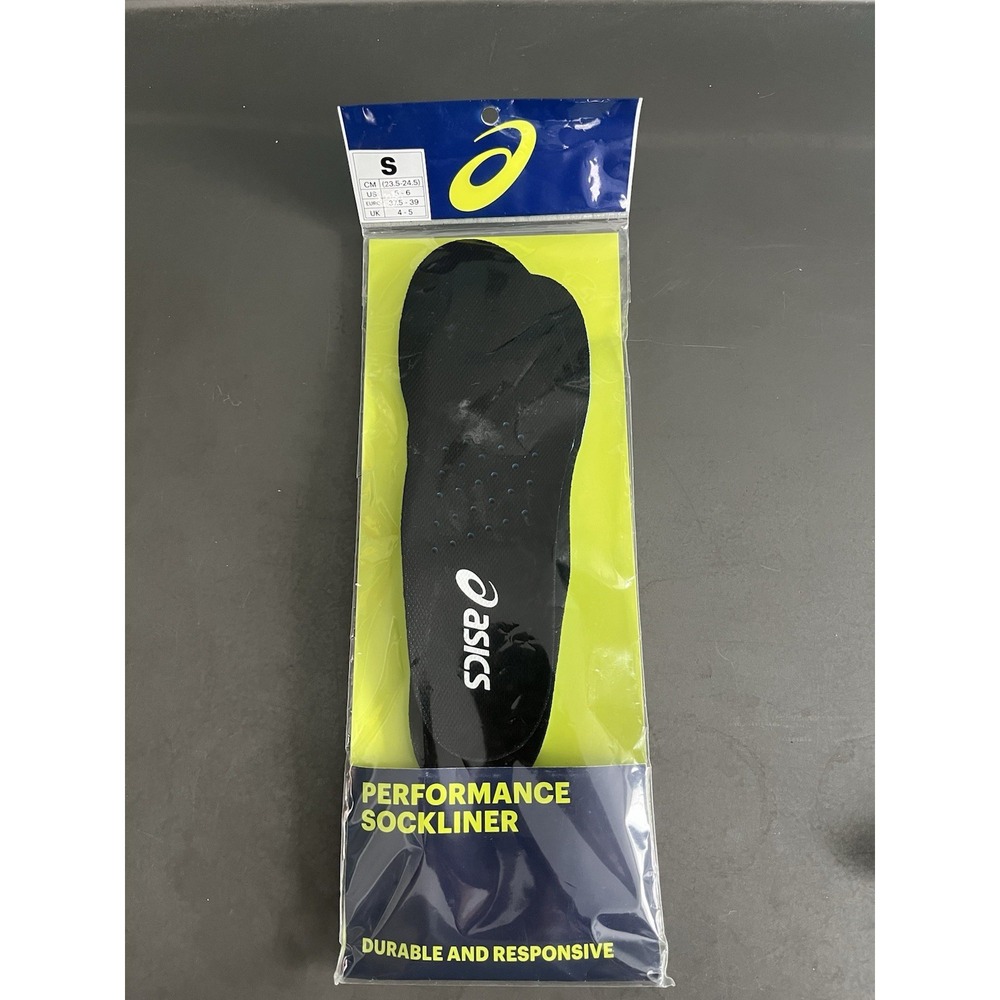 Asics Insole PERFORMANCE SOCKLINER Black/White Size Small